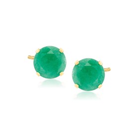 Ross-Simons Gemstone Martini Stud Earrings in 14kt Yellow Gold