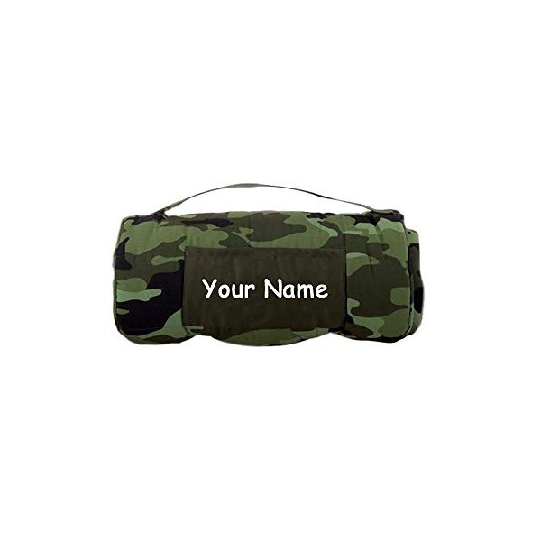 Stephen Joseph Personalized Camo Print Themed All Over Print Nap
