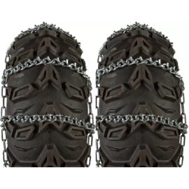 Sedona Pair V-Bar Snow Tire Chains ATV 24x8-11 22x7-12 23x8-12 24x8-12