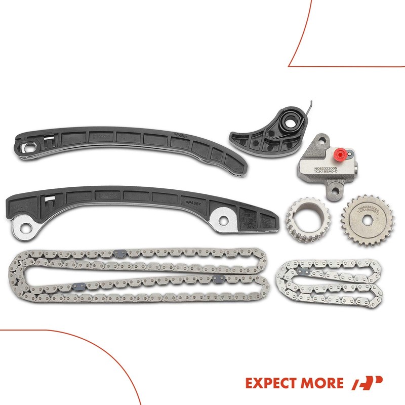 A-Premium 8PCS Engine Timing Chain Kit W/Sprocket & Tensioner &