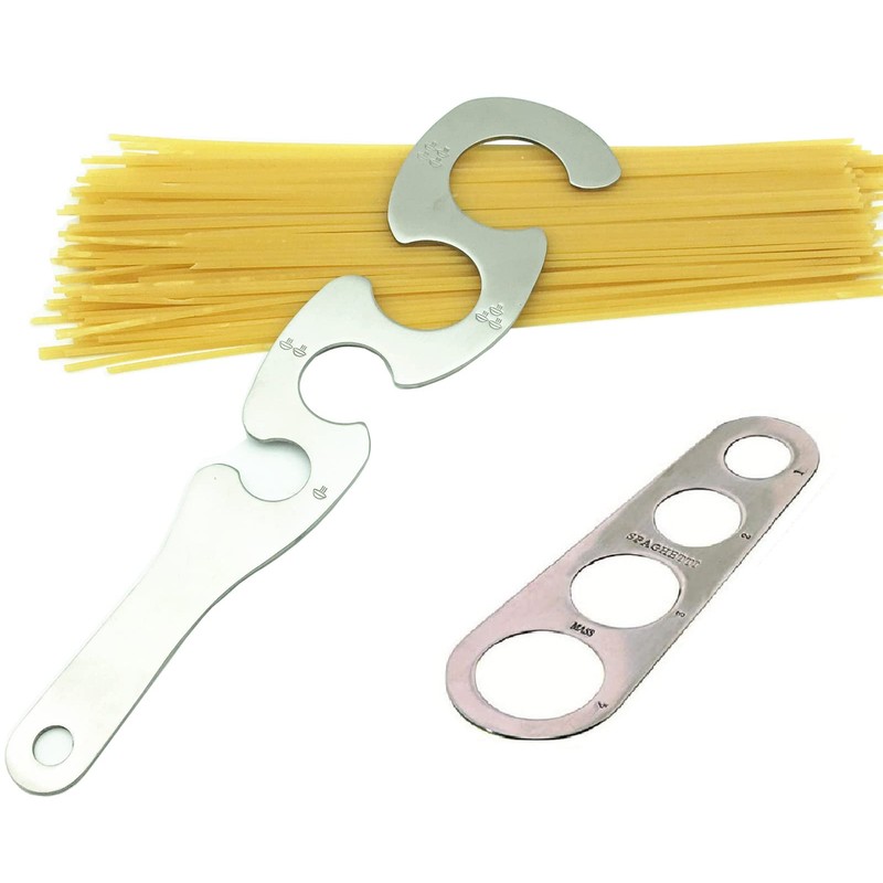 Spaghetti Pasta Measure Stainless Steel Spaghetti Measurer Tool 4 Serving