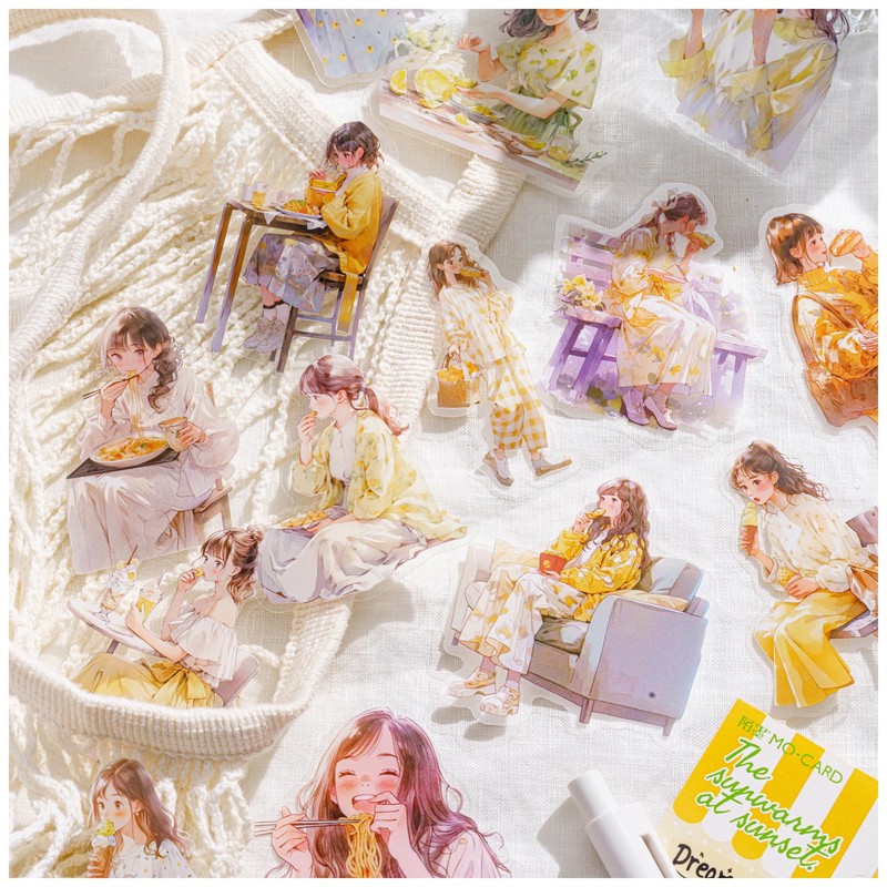 Collage Material Seal Assortment Design Paper (Roman)