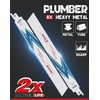 EZARC 25 Pack Bi-Metal Cobalt Reciprocating Saw Blades for Heavy