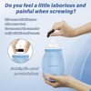 TopQuaFocus 14.5OZ Large Enema Bulb Kit Douche Bulb for Men
