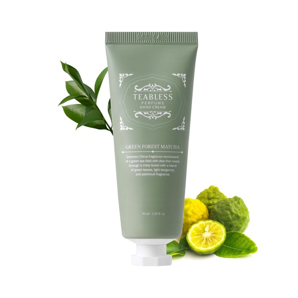 Green Forest Matcha Perfume Hand Cream (1.7oz/50ml) - Nourishing Hand