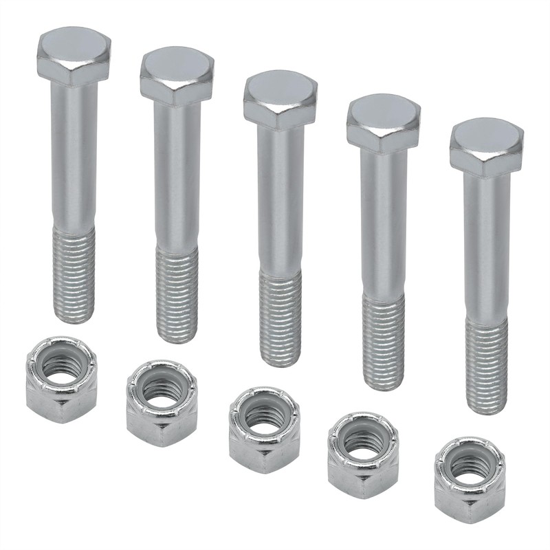 Camotokiit Grade 2 Shear Bolts for Rotary Cutters 1/2" x
