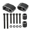 Driver Floorboard Extenders Strong Grip Comfortable Replacement for Classic FLHTC