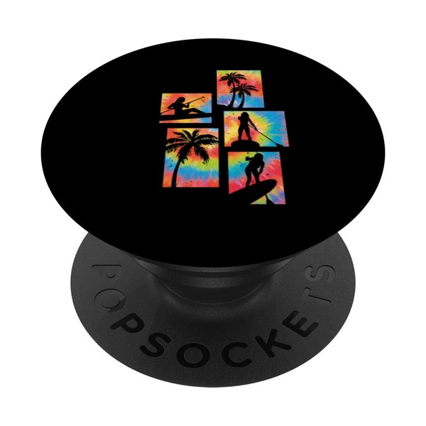 Stand up Paddleboard SUP Paddleboarding Stand up Paddle Frau PopSockets