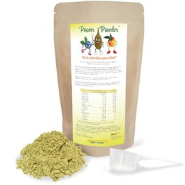 PowerPowder für Kinder mit 100 % natürliche Kraft: mit Baobab, Mango & Heidelbeere für leckeren Geschmack und wertvolle Antioxidantien, Vitaminen, Mineralsoffen und Aminosäuren. Vegan.