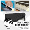 Musiin Premium Chinlon Keyboard Dust Cover - Compatible with Yamaha