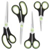 Vutyvve Scissors Stainless Steel Blades Soft Grip for Home School