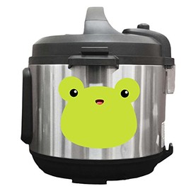 Green Frog Blob - 6 inch Vinyl Decals for Instant Pot Appliances