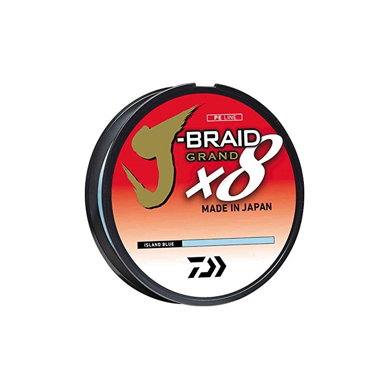 Daiwa J-Braid Grand 8X 300YDS Filler Spool Island Blue