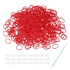 MECCANIXITY 600 Pcs Loom Rubber Bands Kit with 25 Pcs