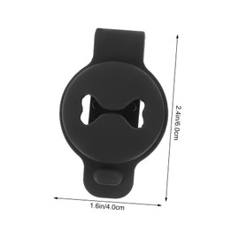 Operitacx 2 Stück Verlust Schutzhüllen für Kompatibel mit Hundehalsbändern Schwarz Kratzfeste wasserdichte Robuste Schutzabdeckungen für Haustiere