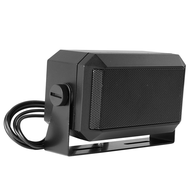 External Speaker Rectangular 3.5mm Plug Car Radio Speaker for Ham