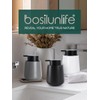 Bosilunlife Ceramic Soap Dispenser for Kitchen & Bathroom, 11 oz