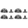 100 Sets Mushroom Rivet 12mm High Hardness Anti Rust Round