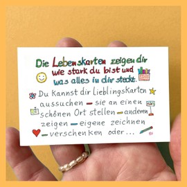 Lebenskarten Serien 1,2 und 3 im Gesamtpaket (216 Karten im Visitenkartenformat)