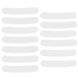 BENECREAT 50Pcs White Tab Collar for Clergy Shirt, Plastic Tab Collar Inserts for Priest Shirt and Men's and Women's Shirts and Collar, 29x159mm