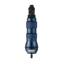 Rapid Riveter RP150, Rivet Attachment for Cordless Screwdriver or Drill, Blind Riveter Adapter with Universal Mouthpiece for All Rivets from 3.2 to 4.8 mm
