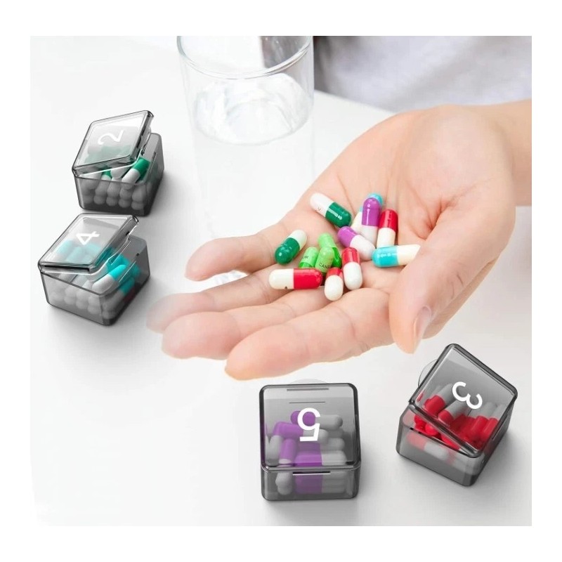 DOHIMGIO Monthly Pill Organizer Once a Day 30 Day Pill