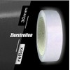 siviwonder Decorative Strips Black White Reflective Reflective Sticker 30 mm