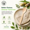 The Happy Garden Disposable Wooden Spoon, Pack of 100, 16