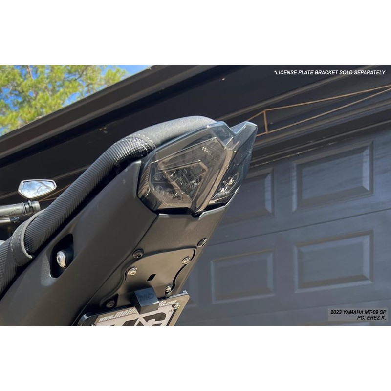 Integrated Sequential LED Tail Lights Smoke Lens for Yamaha MT-09