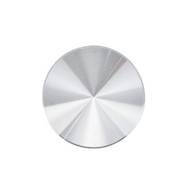 Glass Table Top Aluminum Circle Disc Hardware Mcredy Aluminum Disc Dia. 1-5/9 Inch Thickness 8 mm/1/3 Inch,Round, M8 Thread Set of 4