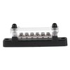 LABRIMP 1pc Bus Bar Block with Transparent Cover for Car