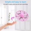Mini Toy Drone for Kids Hand Operated UFO Flying Ball