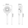 Outdoor Baby Stroller Fan Portable Handheld Cooling Fan Clip On