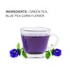 Butterfly Pea Flower Green Tea Bags – Low Caffeine 40