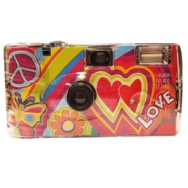 TopShot Love Cult Disposable Wedding Camera (27 Photos, Flash, Pack of 5)