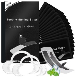 14 Strips Teeth Whitening Strips, Teeth Bleaching Strips, Whitening Teeth, Whitening Strips, White Stripes Teeth, Quick Removal Stains, with Aid Support Tool