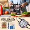 PBRO Insulated Lunch Bag for Women,Large Reusable Lunch Tote with
