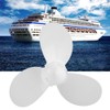 Qiilu Motor Propeller, 7 1/4 5-A 3 Blades Aluminum Propeller