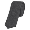 DonDon Men's Tie 6 cm Cotton Plain Checked and Polka