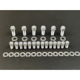 espeedpro21 OIL PAN BOLTS STAINLESS STEEL SET FOR AMC / JEEP V8 290 304 343 360 390 401