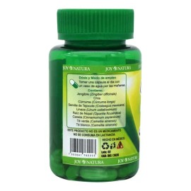Jengibre Joy Natura Zingiber Officinale 60 Caps                                                                                                       