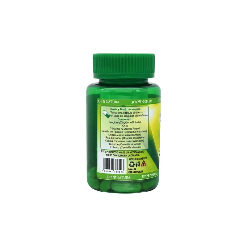 Jengibre Joy Natura Zingiber Officinale 60 Caps