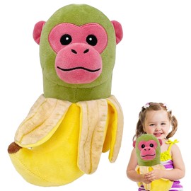 HBSFBH Tung Tung Tung Sahur Plush, Tralalero Tralala Plush, Tung Tung Tung Sahur Plush Toy, Italian Brain Red Cuddly Toy, Tralalero Tralala Figure Plu-sh, Soft Stuffed Animal Plu-sh Toy for Children