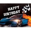 Birthday Race Car Edible Icing Image (1/4 Sheet)
