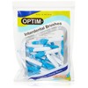 OPTIM Interdental Brushes Pack of 25 Blue 0.6 mm Size