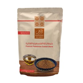 Al'Ard Palestinian Dukkah Blend 350g, Aromatic Seed and Spice Mix of Anise, Sesame Seeds, Cumin, Toasted Wheat, and Salt for a Traditional Middle Eastern Spices and Seasoning