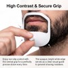 Beard Shaping Template Set, 5 Grooming Tools for Mustache and
