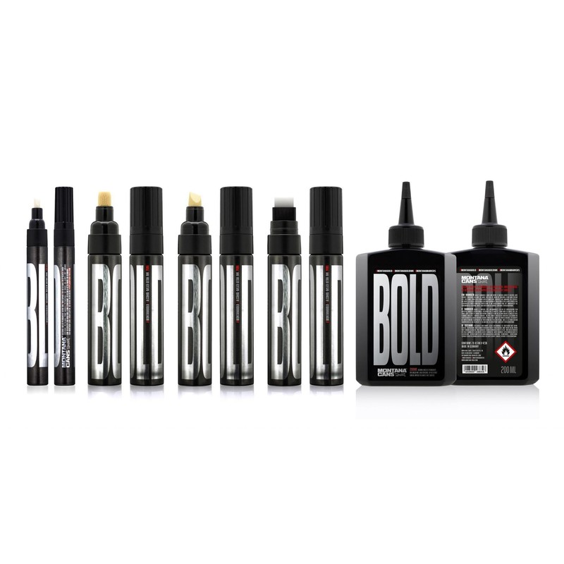 Montana Cans Montana Bold, Black, 3mm Paint Marker