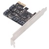 PCIe 3.0 X1 to 4 Port SATA3 Adapter Card Professional