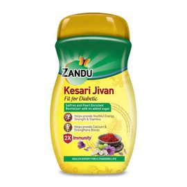 Zandu Kesari Jivan Chyawanprash | Saffron and Pearl Revitalizer | 900gm/31.75 Oz (Pack of 1)